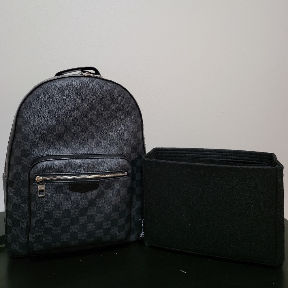*SOLD*Josh Damier Graphite Canvas in Grey